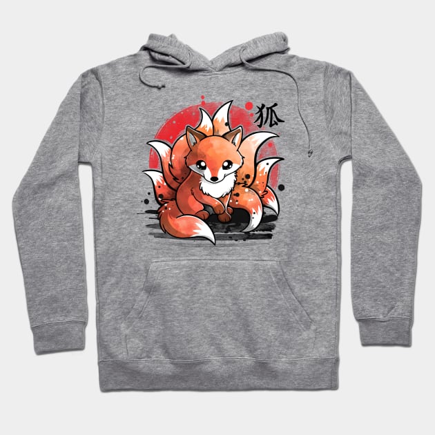 Nine tailed fox hoodie cheap